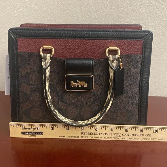 ❤️Coach Grace Carryall In Signature Coach Bag - Picture 9 of 12